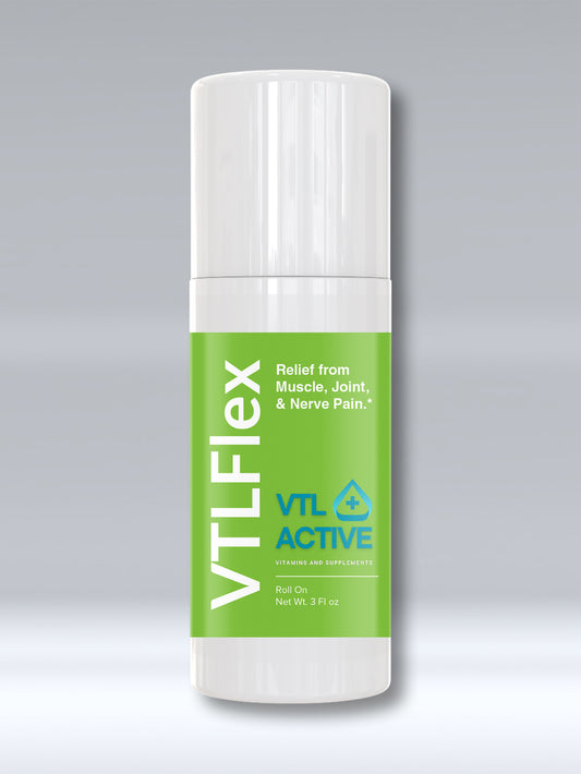 VTLFlex | Topical Near Immediate Roll-On Pain Relief